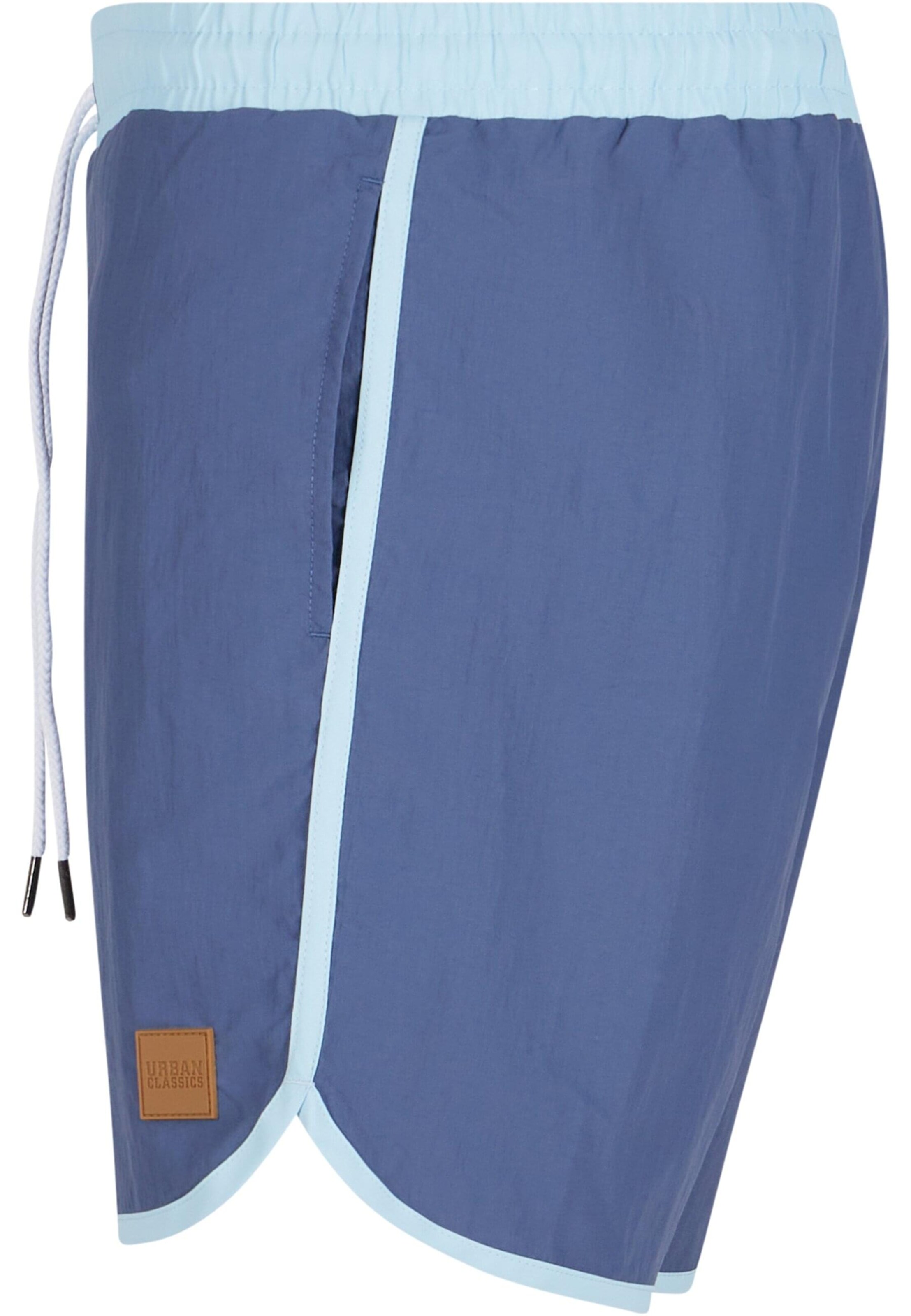 Urban Classics Rövid fürdőnadrágok - kék