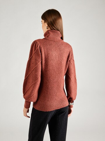 VILA Sweater 'VICOSY' in Red