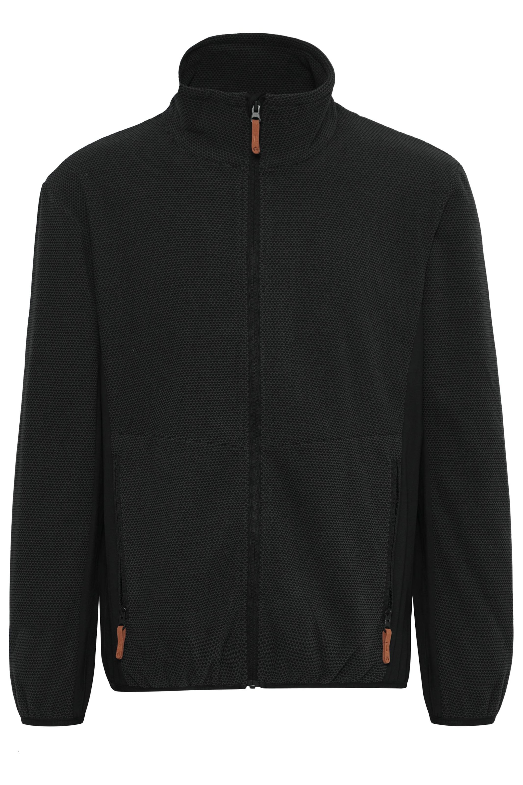 North Bend Fleece Jacket Helgo in Black ABOUT YOU