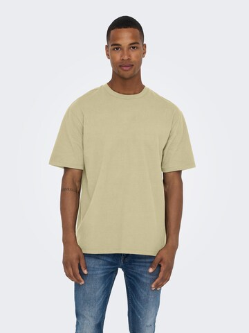 Only & Sons - Camiseta 'Fred' en verde: frente