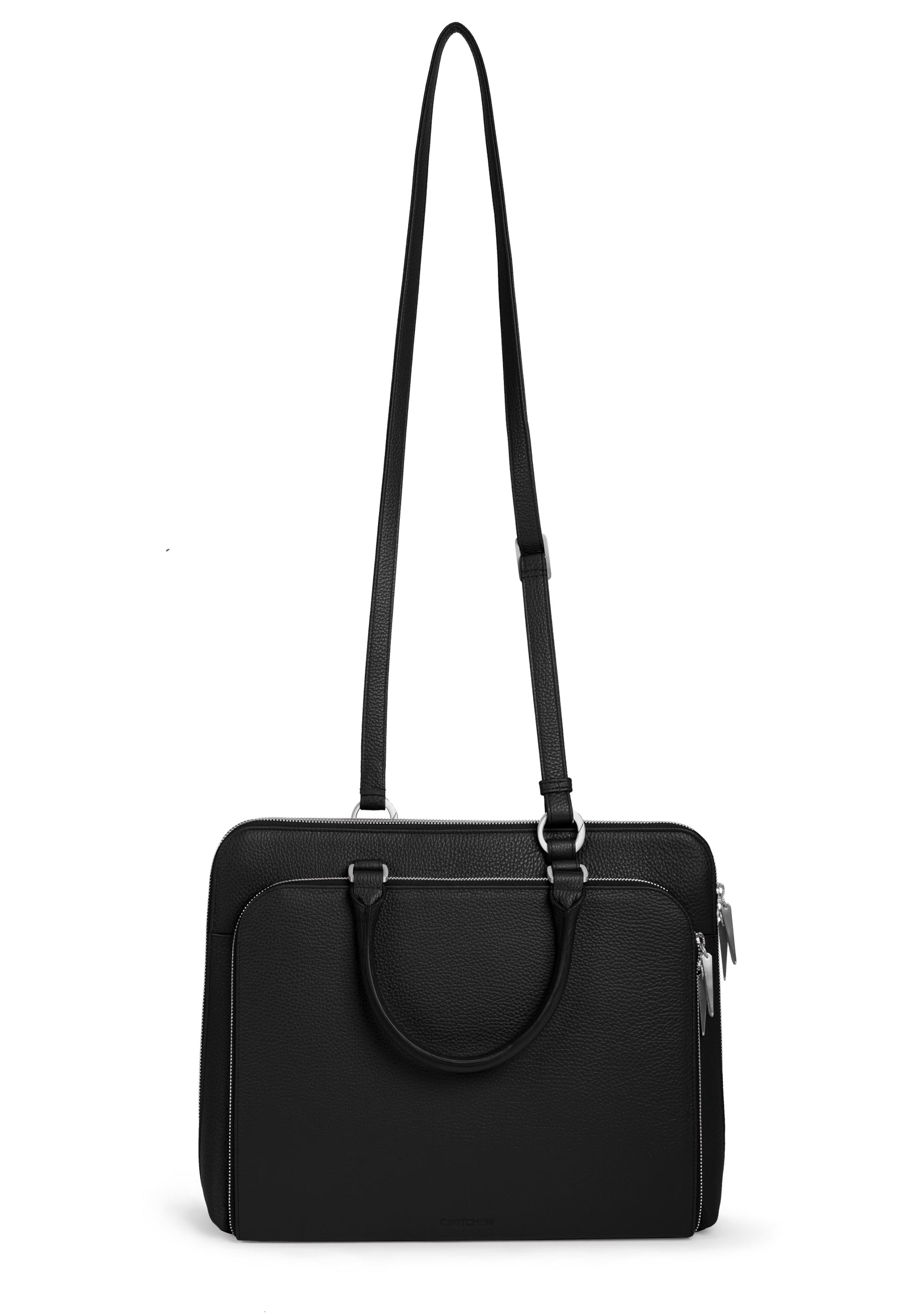 Gretchen Laptoptasche 'Jasmine' in Schwarz