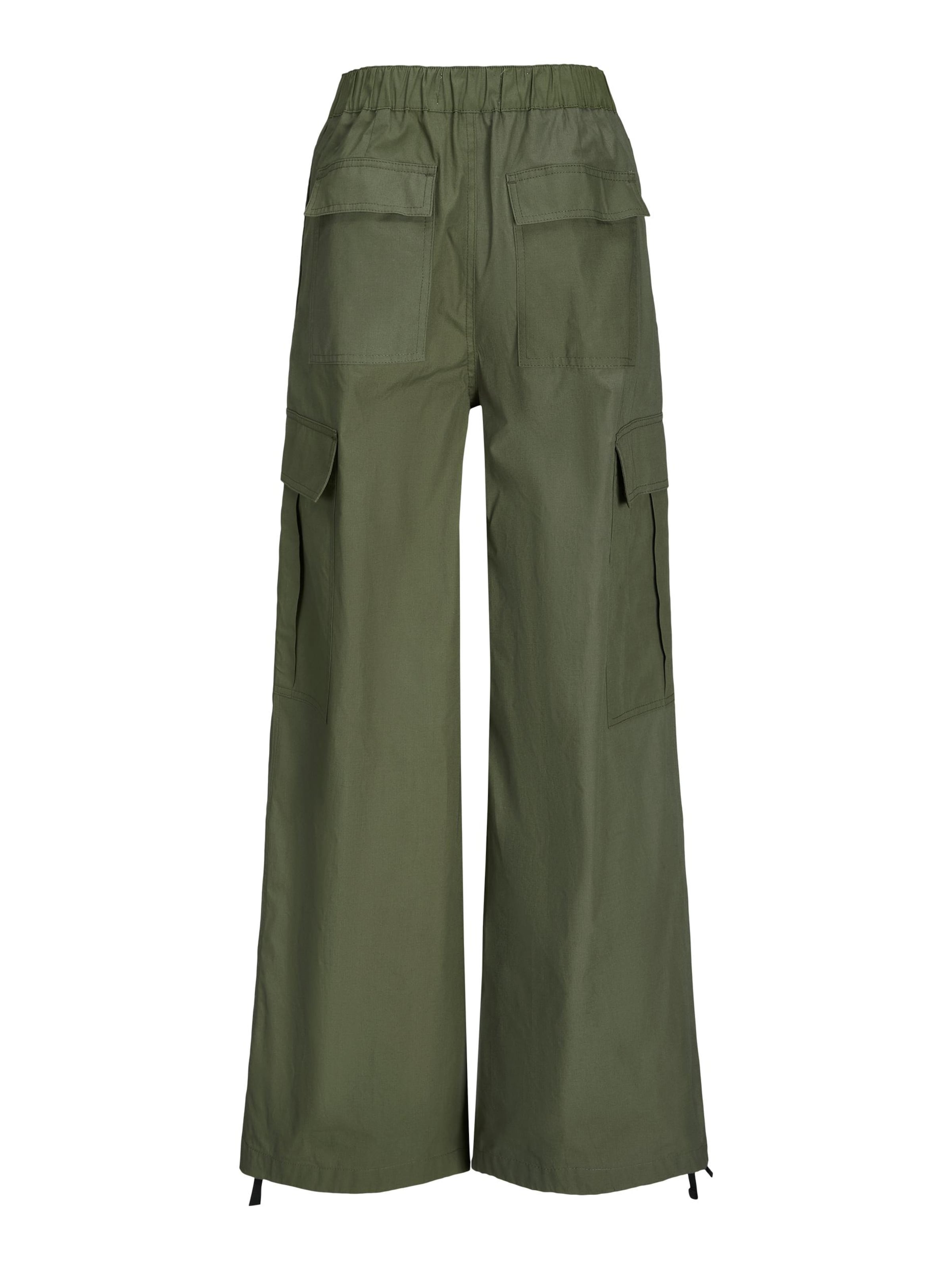 JJXX Loose fit Cargo Pants 'Yoko' in Khaki | ABOUT YOU