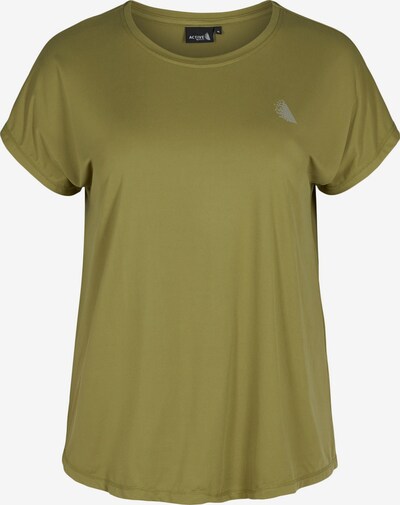 Active by Zizzi T-Shirt 'Abasic' in oliv, Produktansicht