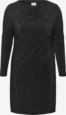 Robe 'KCriana' KAFFE CURVE en noir : devant