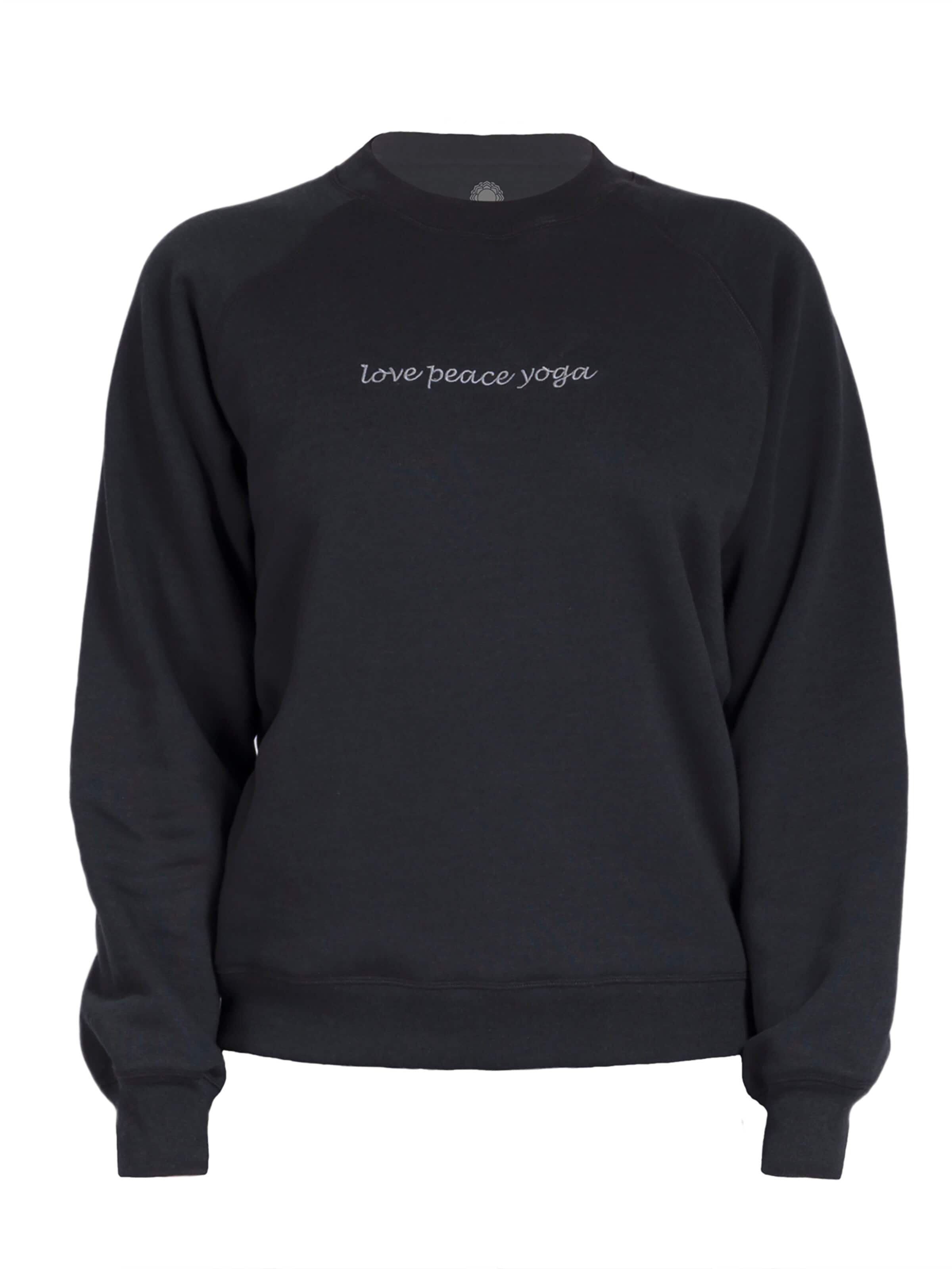 Magadi Sportsweatshirt 'Bella'‌‌‌‌‌‌‌ in Schwarz: Vorderseite
