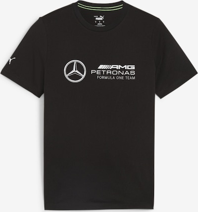 PUMA Μπλουζάκι 'Mercedes-AMG Petronas ESS' σε μαύρο / λευκό, Άποψη προϊόντος