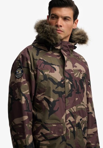 Manteau fonctionnel 'Everest' Superdry & Co en vert