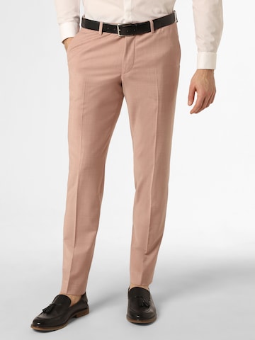 CINQUE Slim fit Pleated Pants in Pink: front
