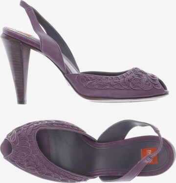 BOSS Orange Sandals & High-Heeled Sandals in 37 in Purple: front