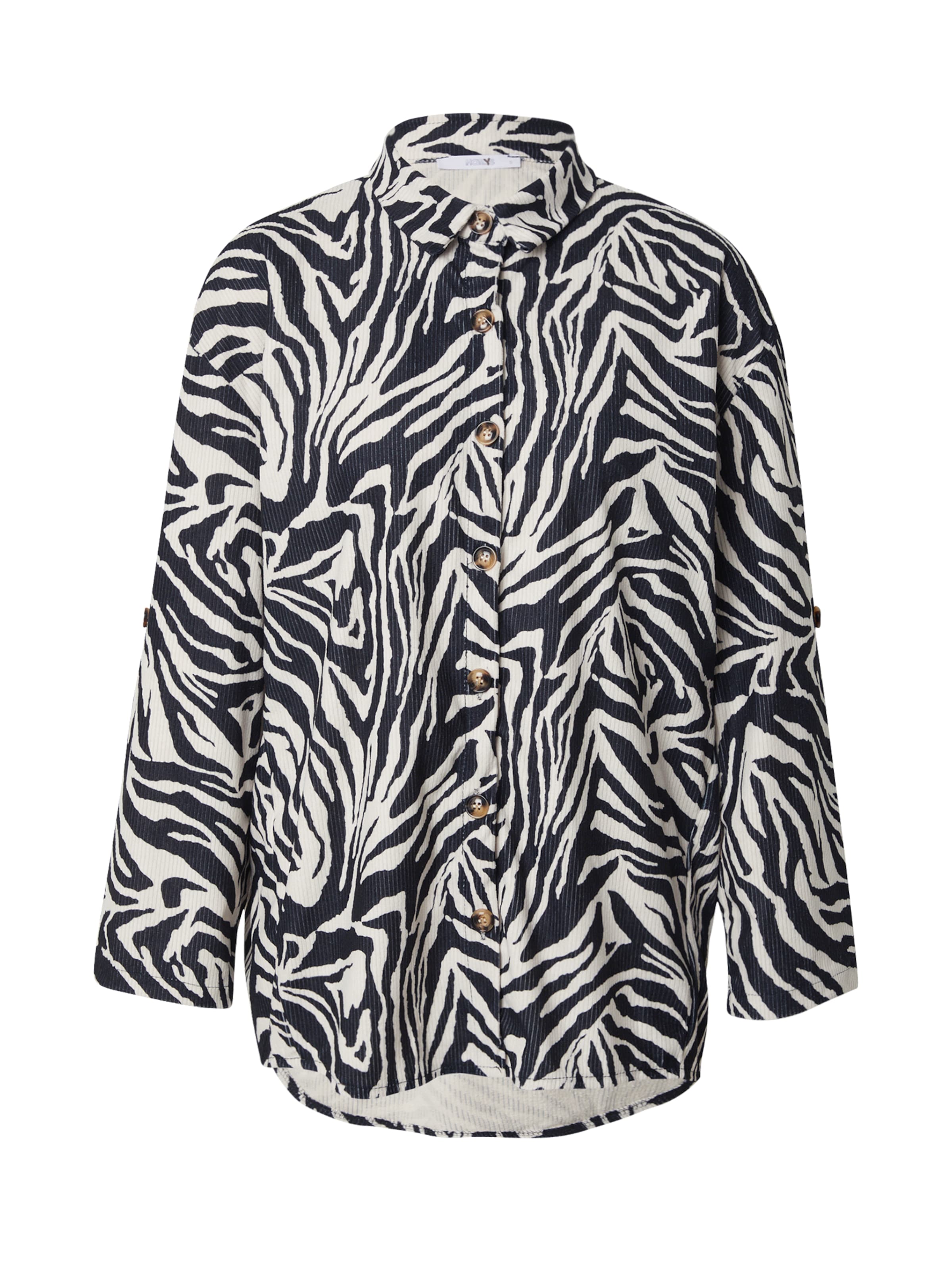 Hailys Μπλούζα 'Ch44ristina' σε λευκό: μπροστά