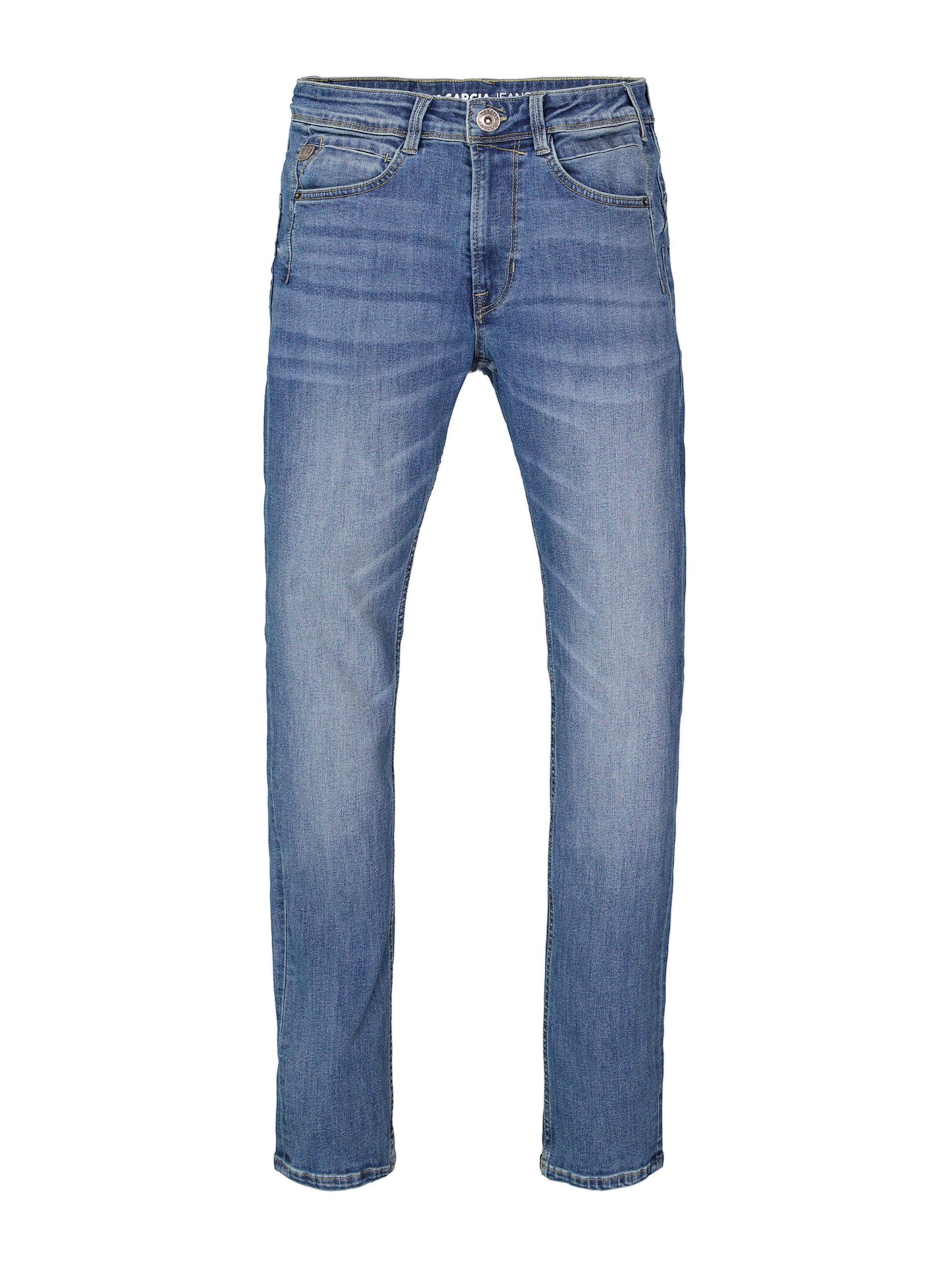 GARCIA Slimfit Jeans i blå: framsida