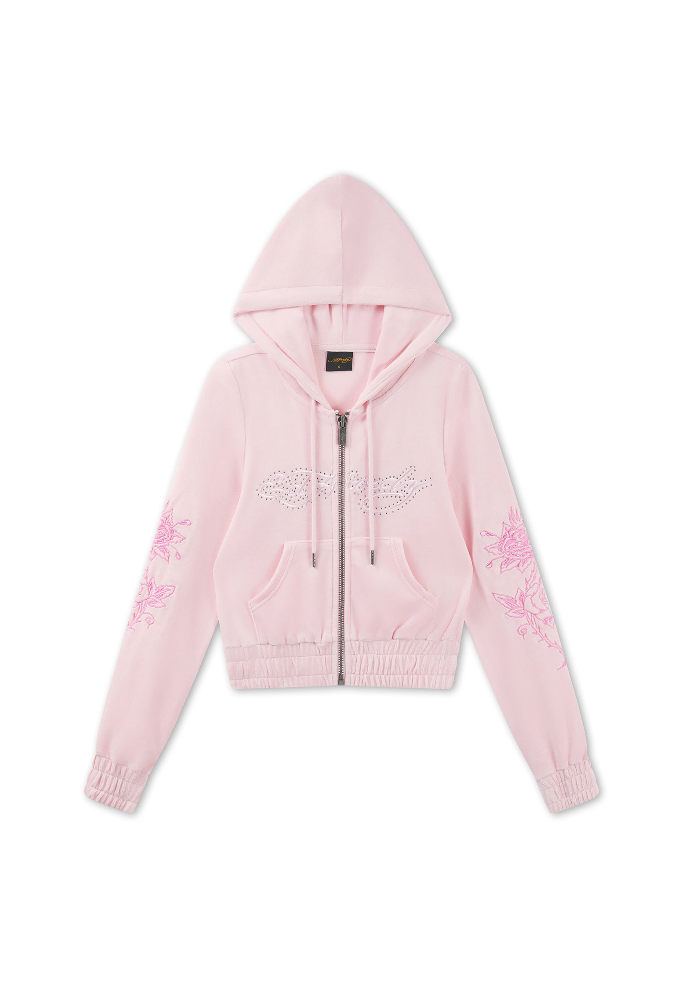 Ed Hardy Dressipluus 'Liebe und Dornen', värv roosa: eest vaates