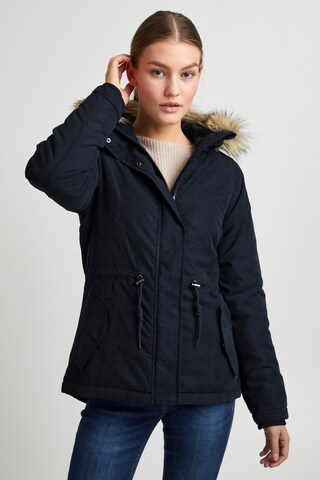 Oxmo - Casaco de inverno 'LONA' em azul: frente