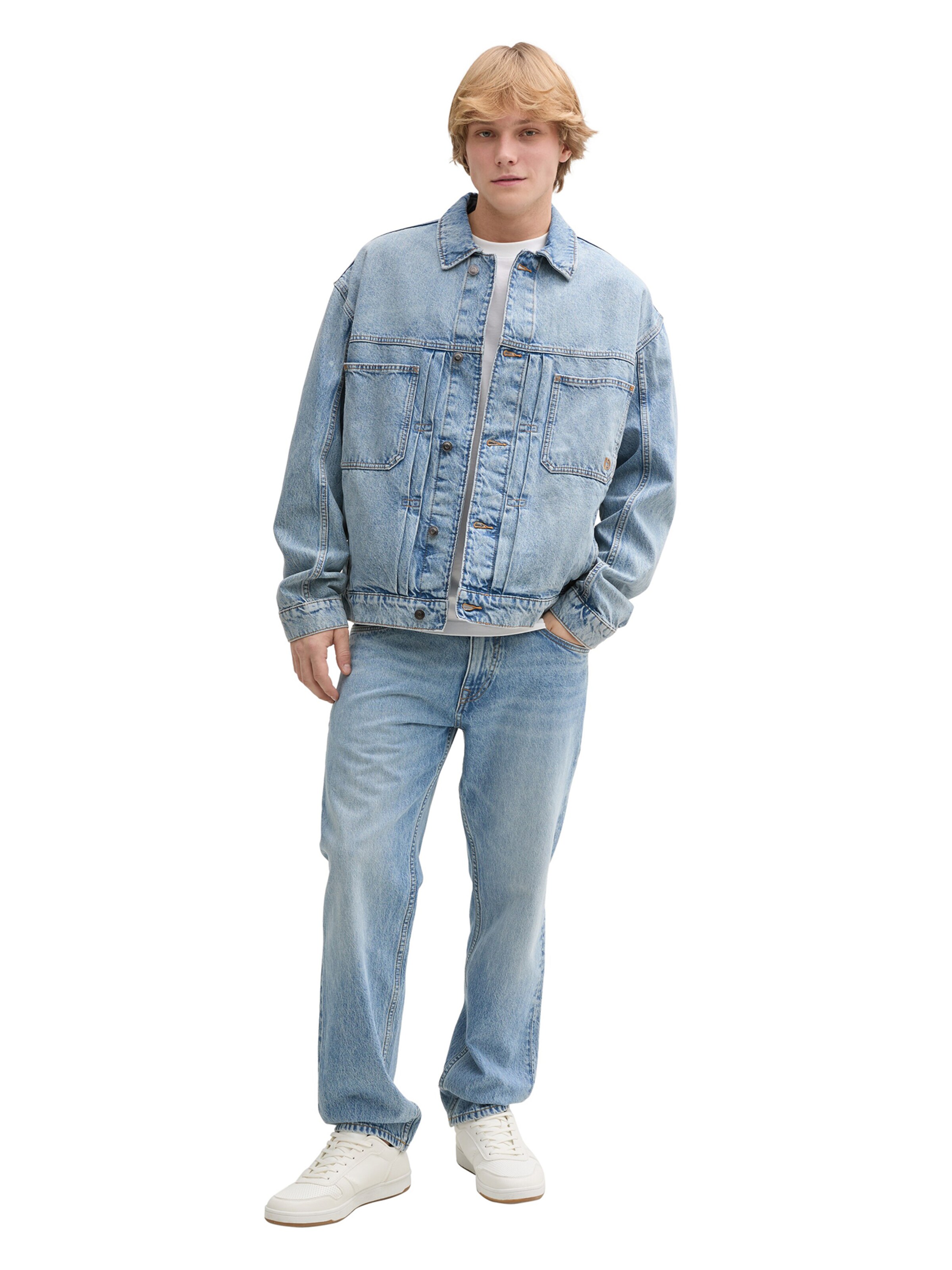 TOM TAILOR DENIM Between-season jacket in Blue