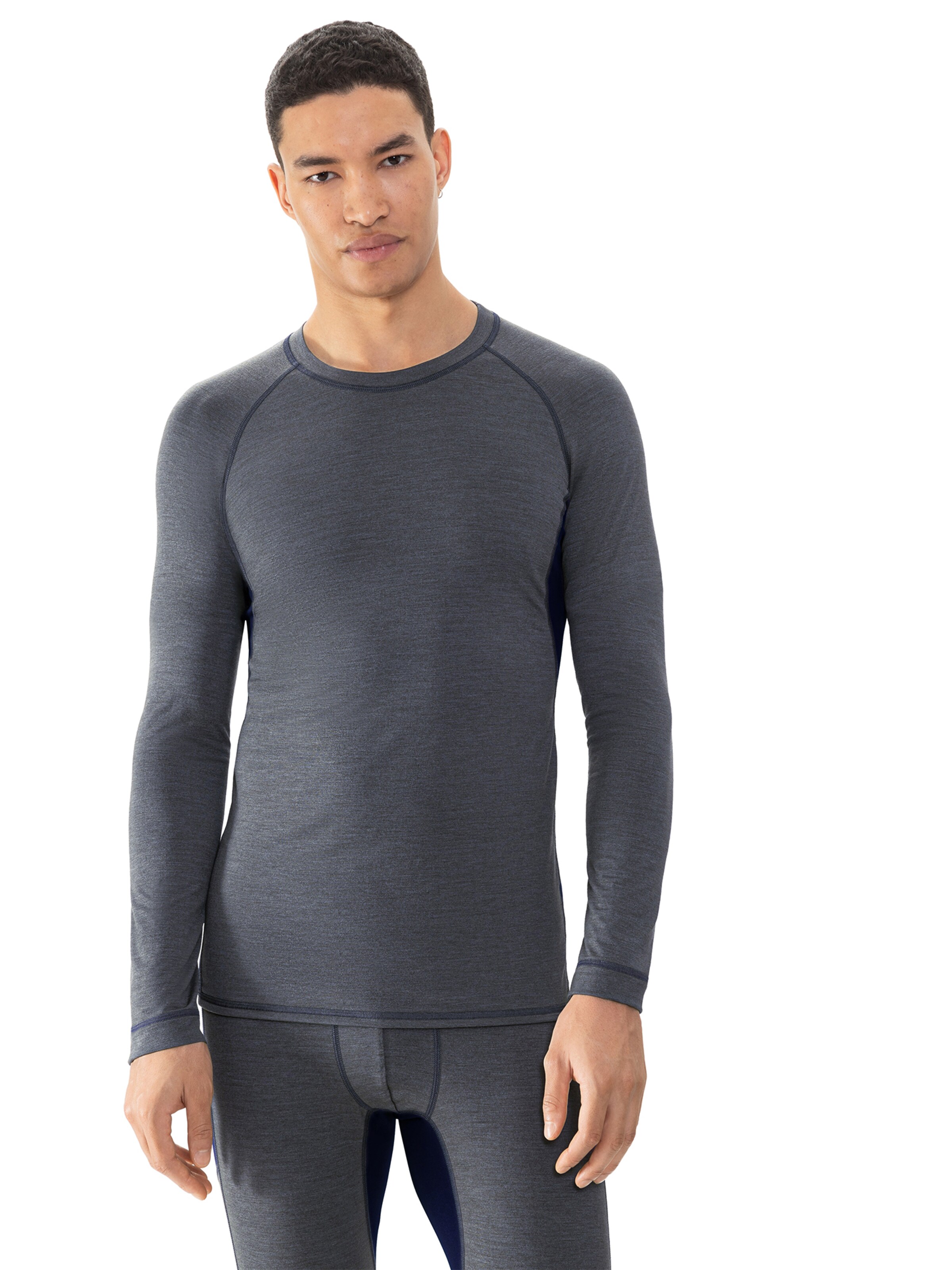 Mey Performance shirt in Grey: front