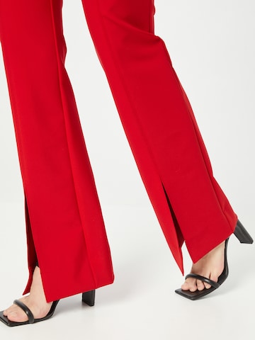 Banana Republic Flared Hose 'SCULPTWEAVE' in Rot