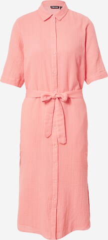 Robe-chemise 'Stina' PIECES en rose : devant