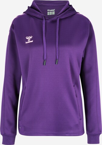 Sweat de sport 'Poly' Hummel en violet : devant