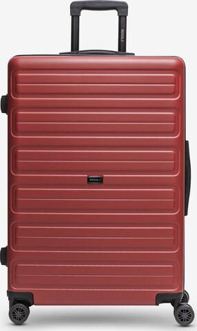 Trolley 'Essentials 08 LARGE' di Redolz in rosso: frontale