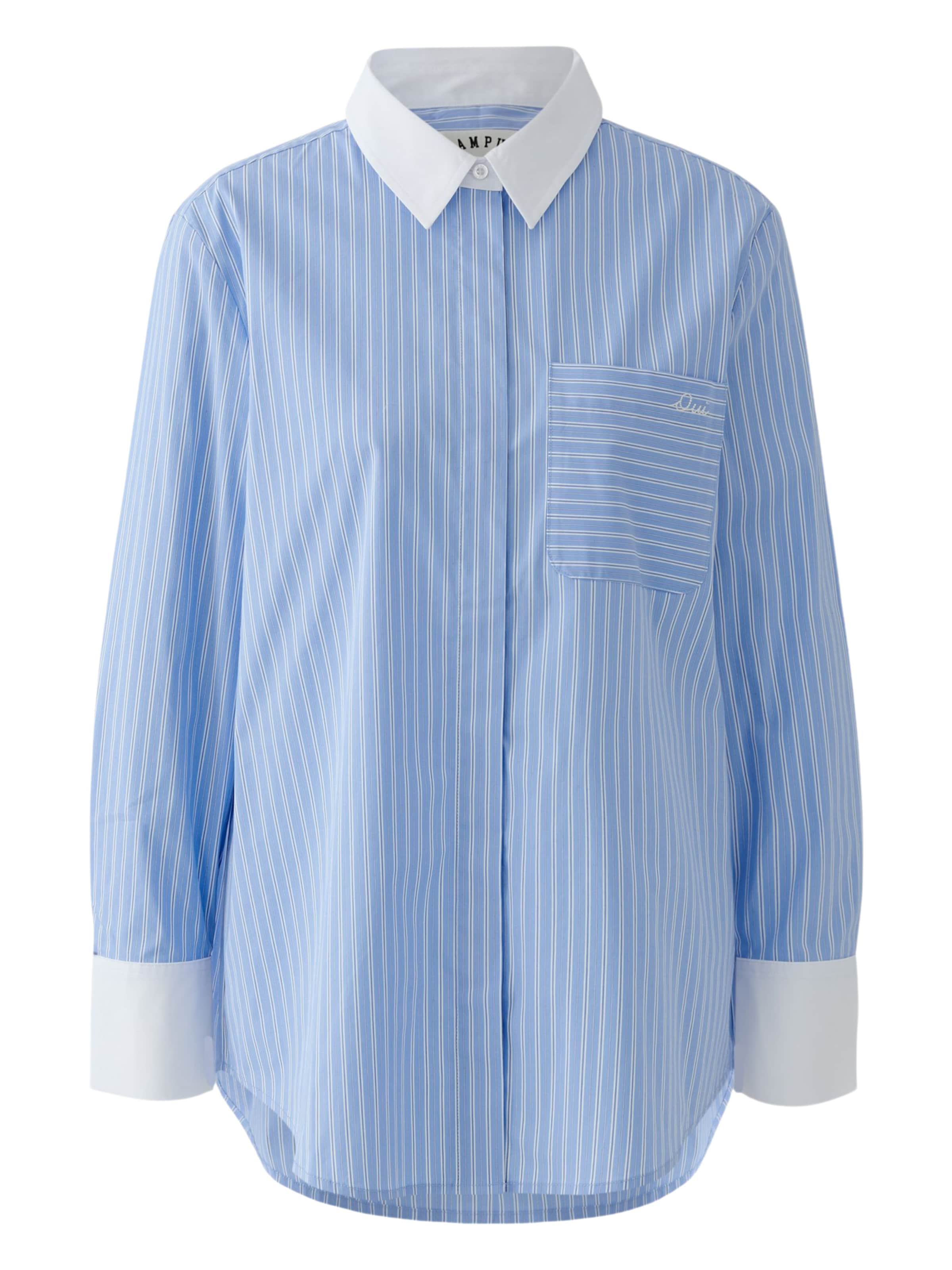 OUI Bluse in Blau: Vorderseite