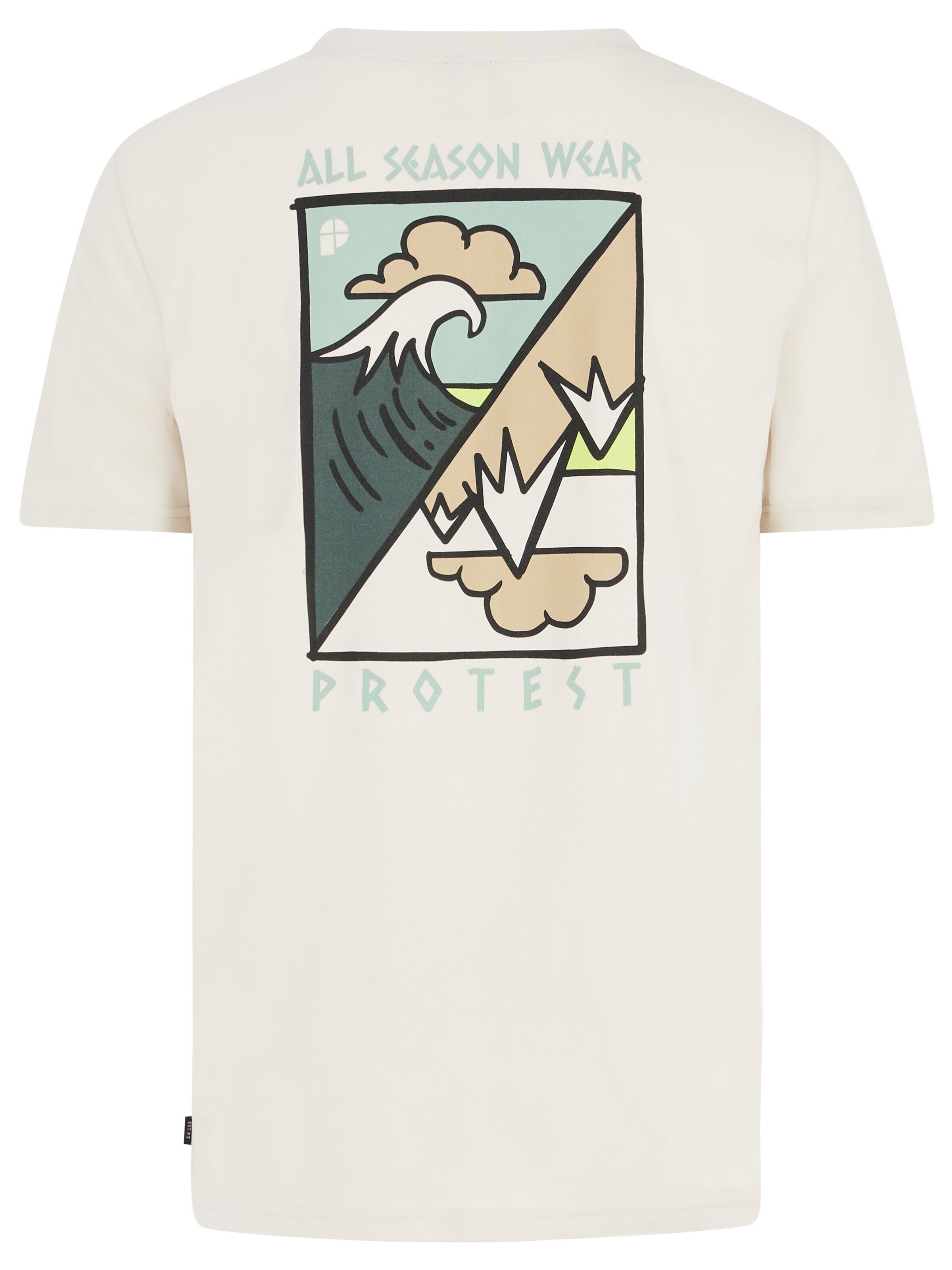 PROTEST Shirt 'PRTABDIEL 24' in Wit