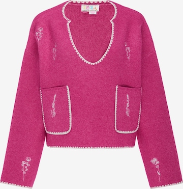 IZIA - Jersey en rosa: frente