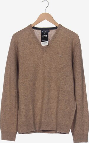 Hackett London Sweater & Cardigan in L in Brown: front