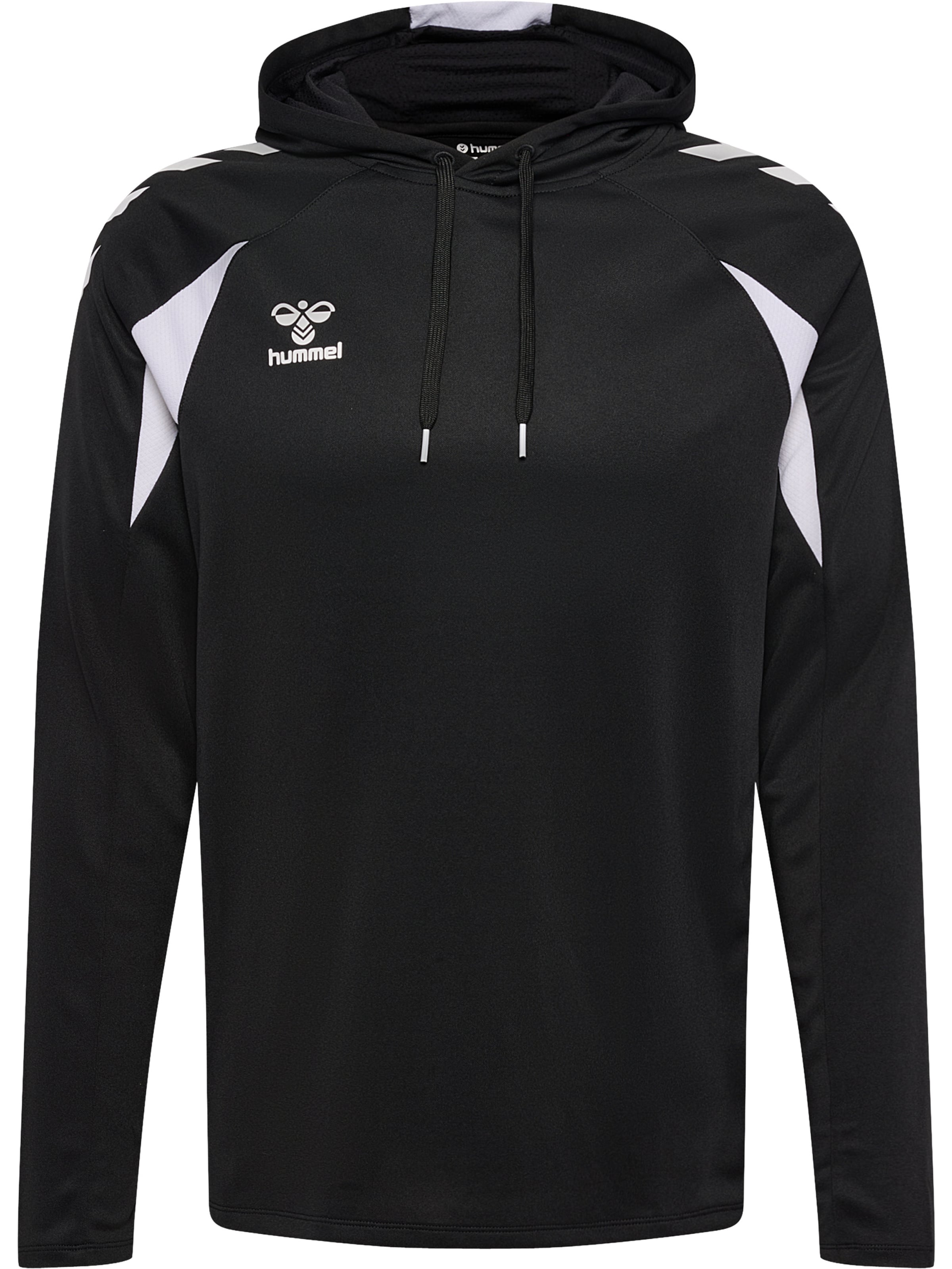 Hummel Sportsweatshirt 'Core 2.0' in XXXL in de kleur Zwart / Wit, Productweergave