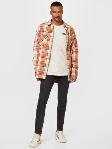 DEDICATED. T-Shirt 'Stockholm Tent' in Grau