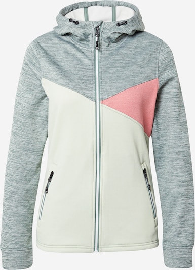 KILLTEC Athletic Jacket in mottled green / Coral / White, Item view
