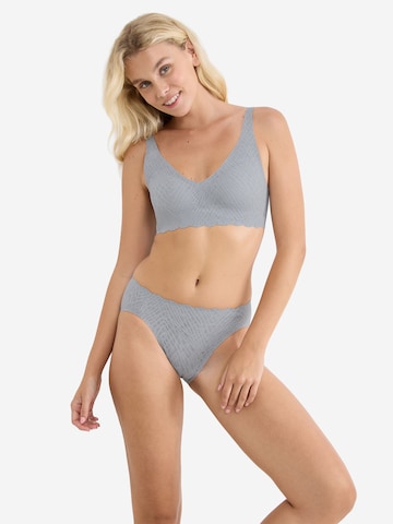 Bustier Soutien-gorge ' Blue ZERO Feel Bliss ' SLOGGI en gris