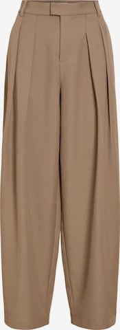 VILA - Pantalón plisado 'VIHelen' en marrón: frente