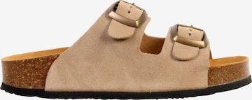 Mule Plakton en beige : devant