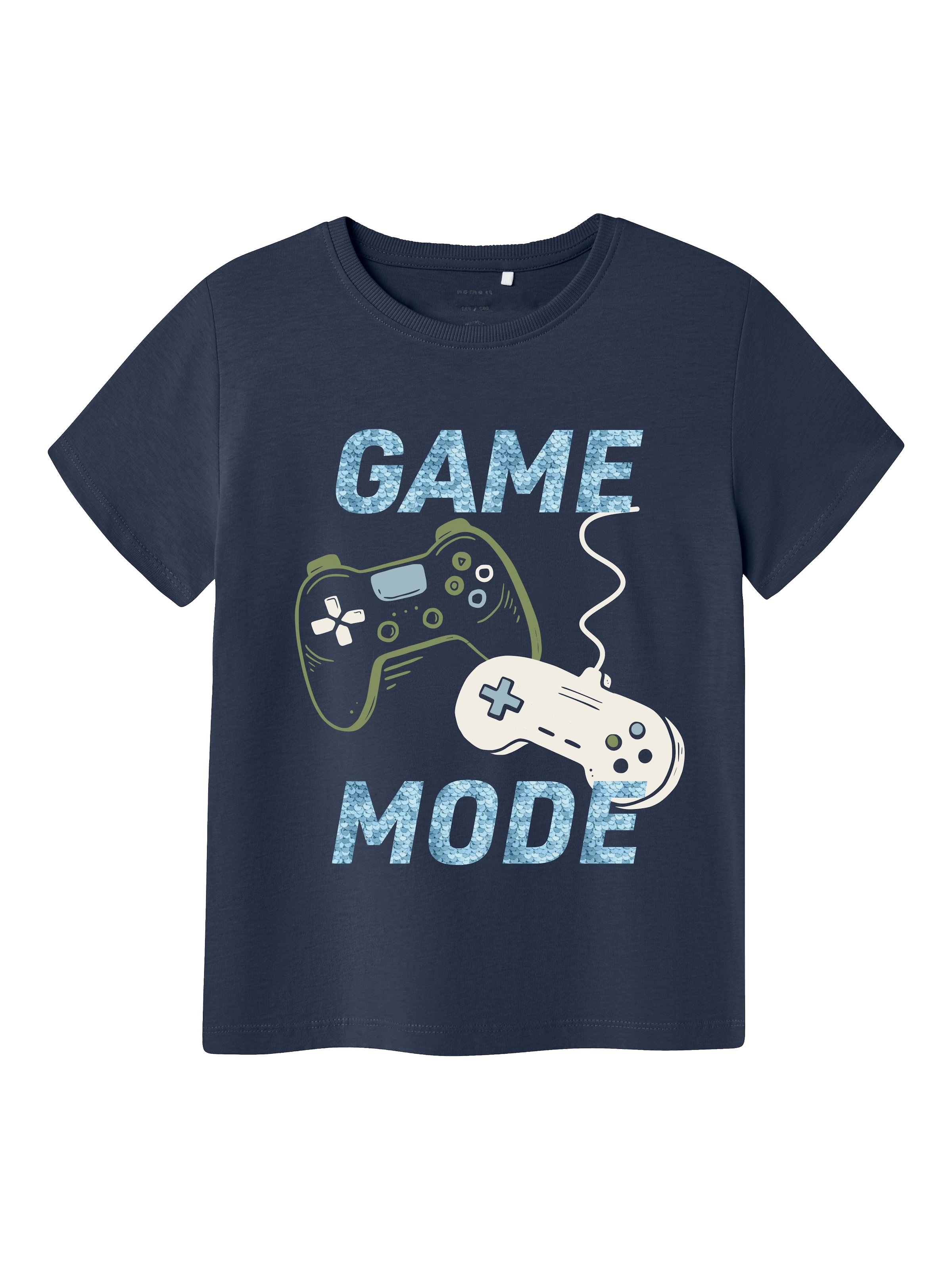 NAME IT Tričko 'NKMKURTH' – modrá: přední strana