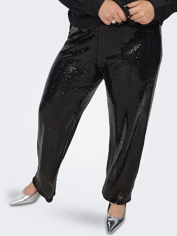 Wide leg Pantaloni 'CARBecca' di ONLY Carmakoma in nero