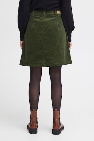 Fransa Skirt 'Mita Sk 1' in Green