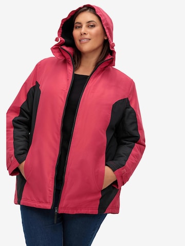 SHEEGO Performance Jacket in Red: front