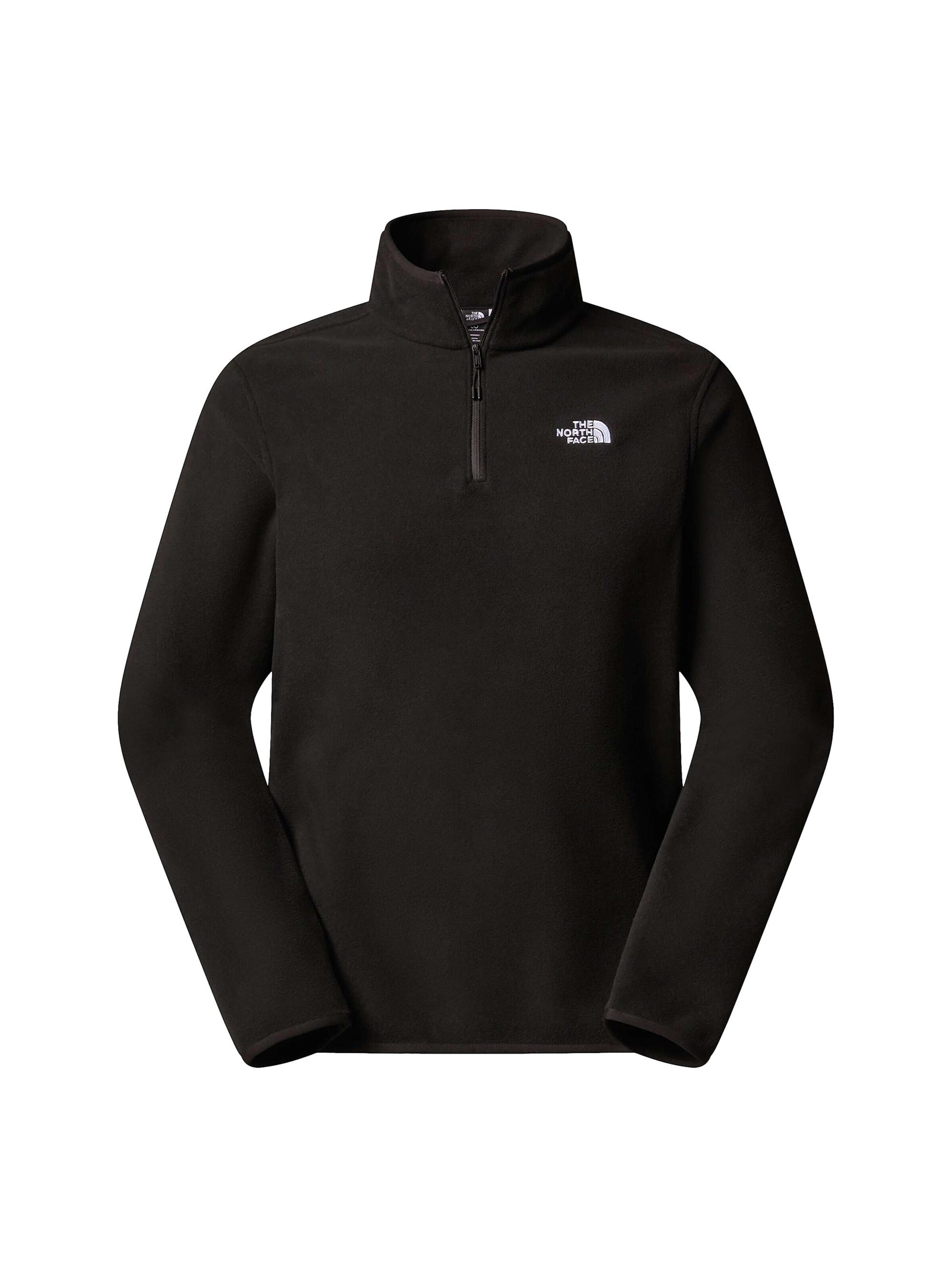 THE NORTH FACE Športen pulover 'Glacier' | črna barva: sprednja stran