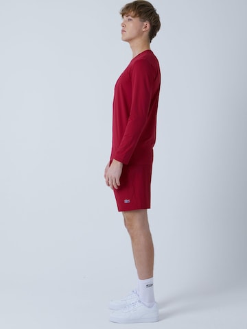 SPORTKIND Funktionsshirt 'Crew Neck Long Sleeve Shirt'‌‌‌‌‌‌‌‌‌‌ in Rot