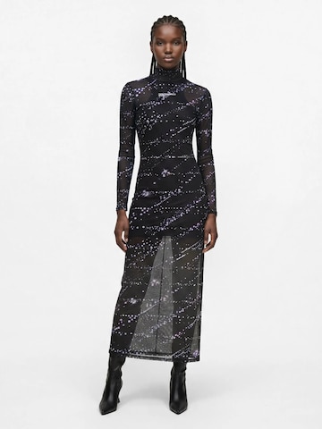 Robe de soirée KARL LAGERFELD JEANS en noir : devant