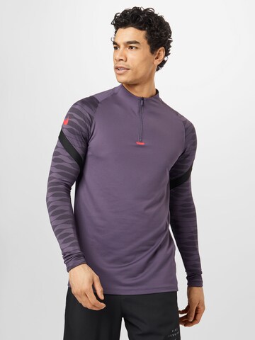 NIKE Sportshirt 'Strike' in Lila: predná strana