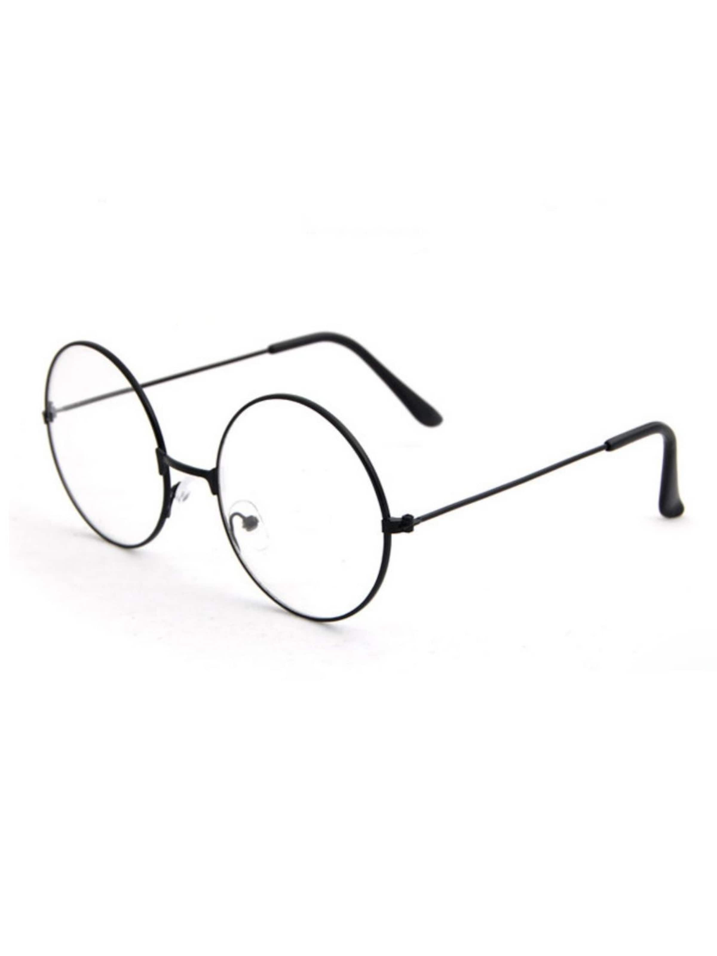 VEYREY Sunglasses 'Lennon' in Black: front