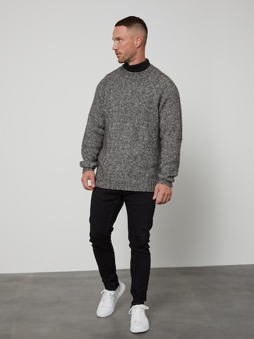 Pull-over 'Emilio' DAN FOX APPAREL en gris