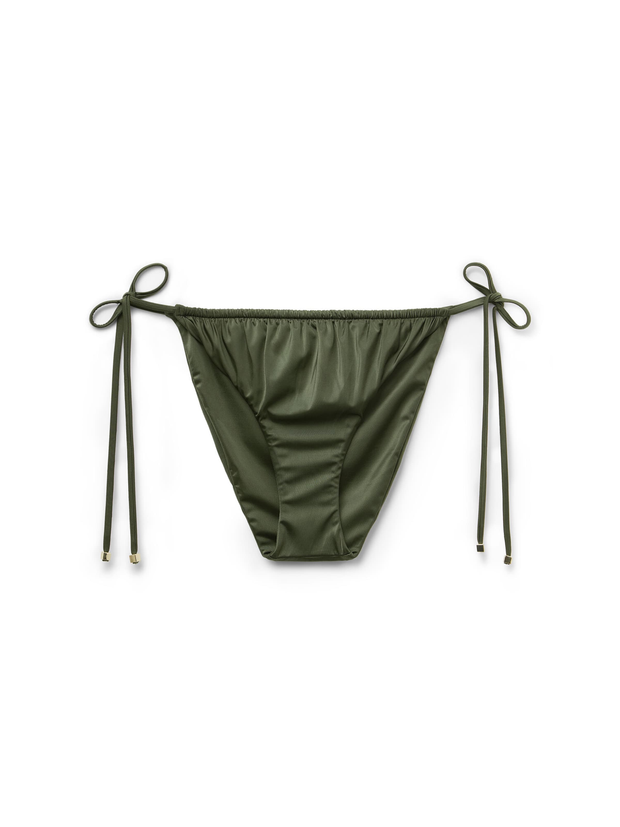 CALZEDONIA Bikini Bottoms in Green: front