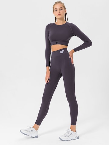 Skinny Pantalon de sport 'Naikan' MOROTAI en gris