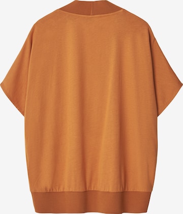 T-shirt Adolfo Dominguez en orange