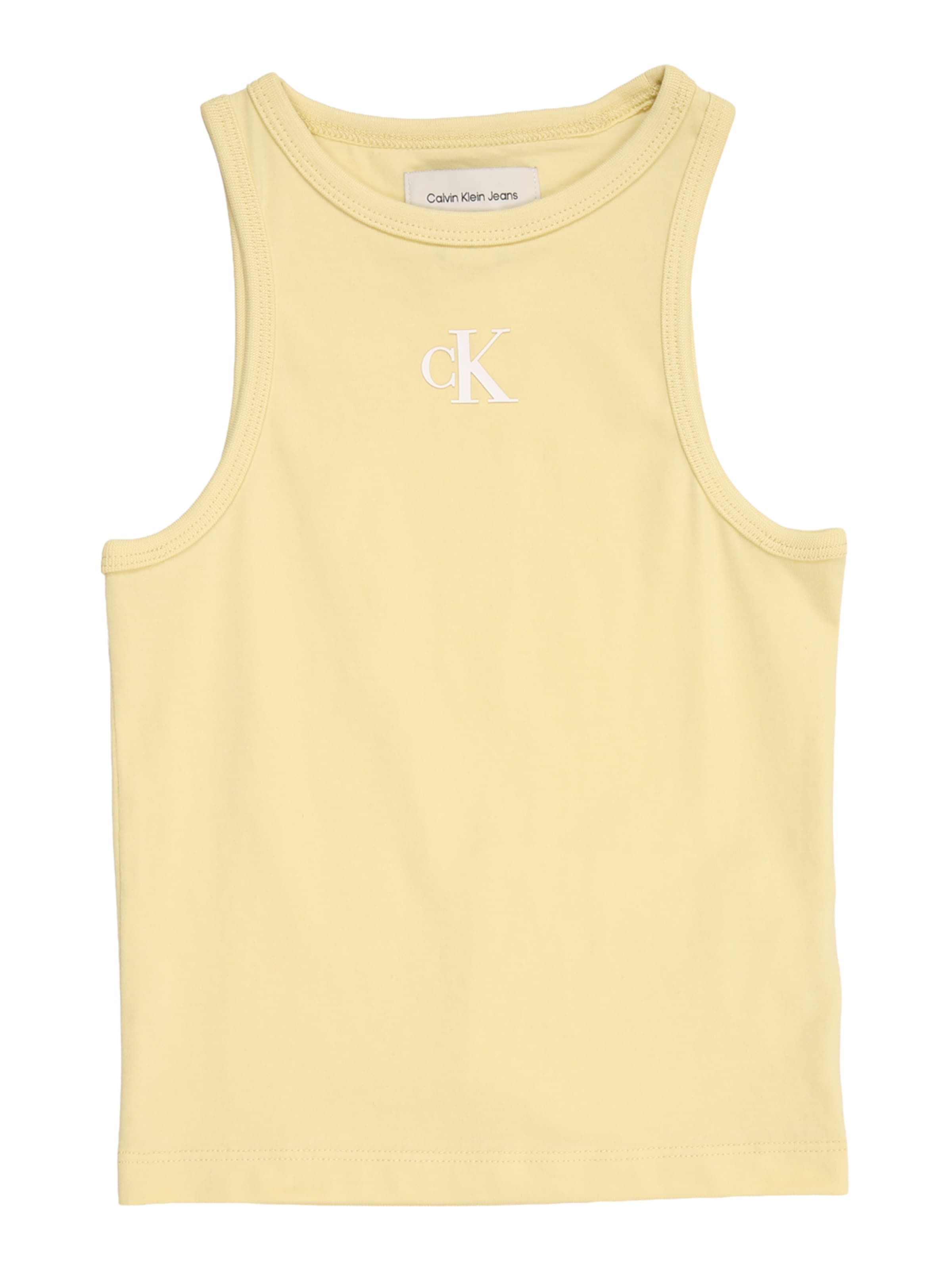 Calvin Klein Jeans Top in Gelb: Vorderseite