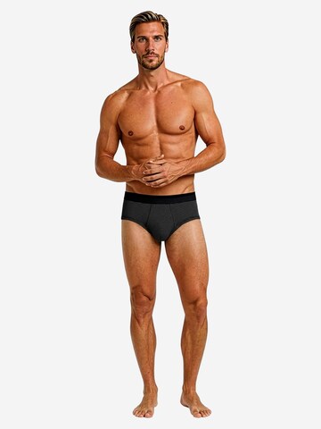 ESGE Panty 'Feinripp Ringel' in Black