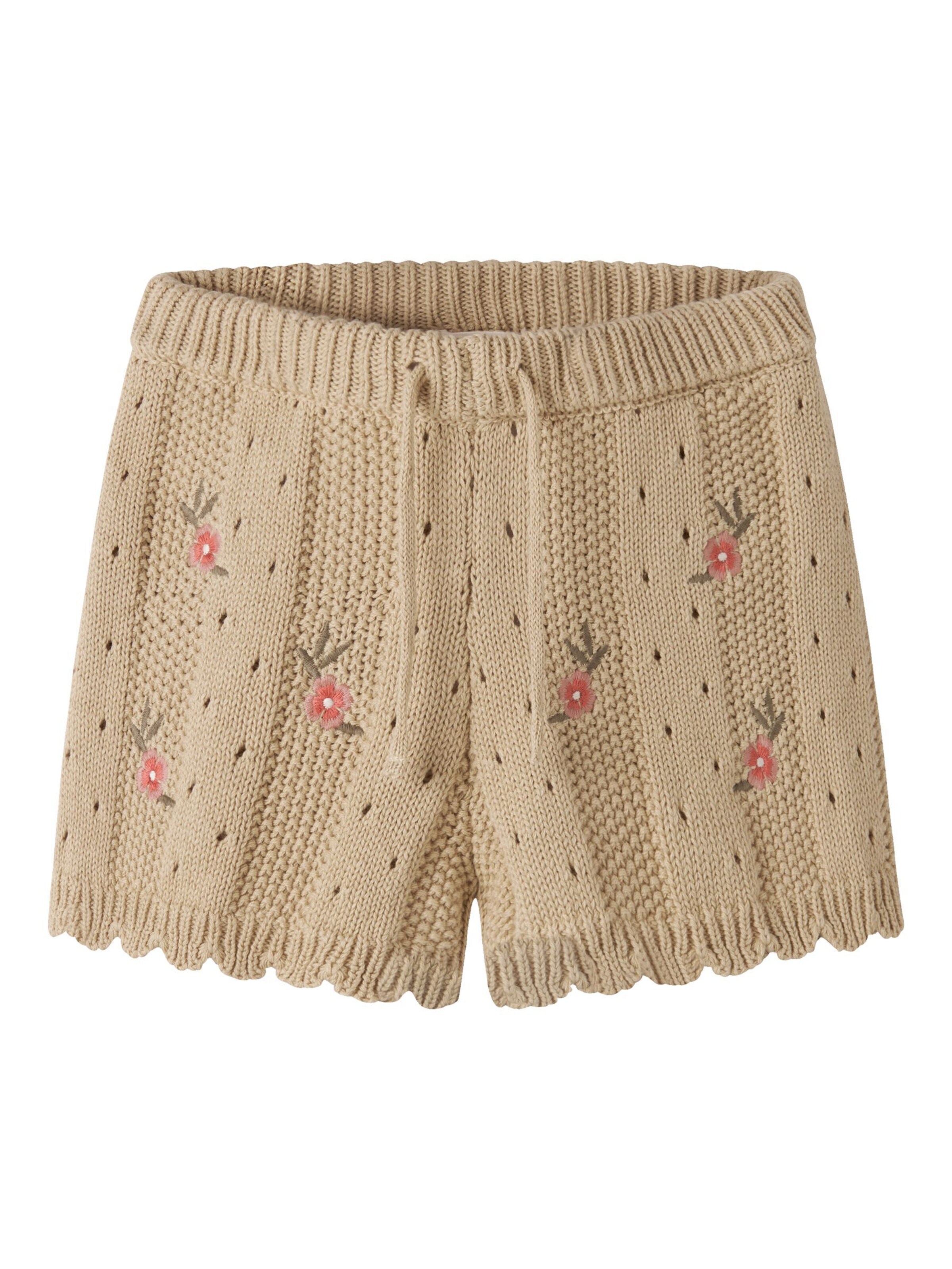 Lil'Atelier Regular Broek in Geel: voorkant