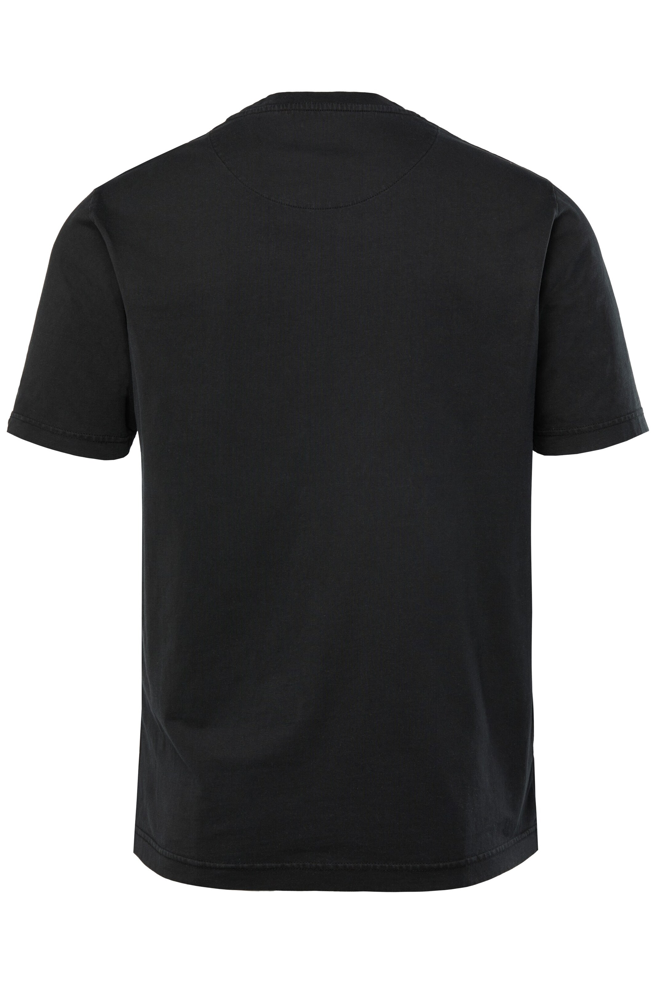 Men Plus Shirt in Zwart